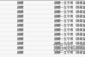 HR赵鹏 一生守候  FLAC  24bit96khz